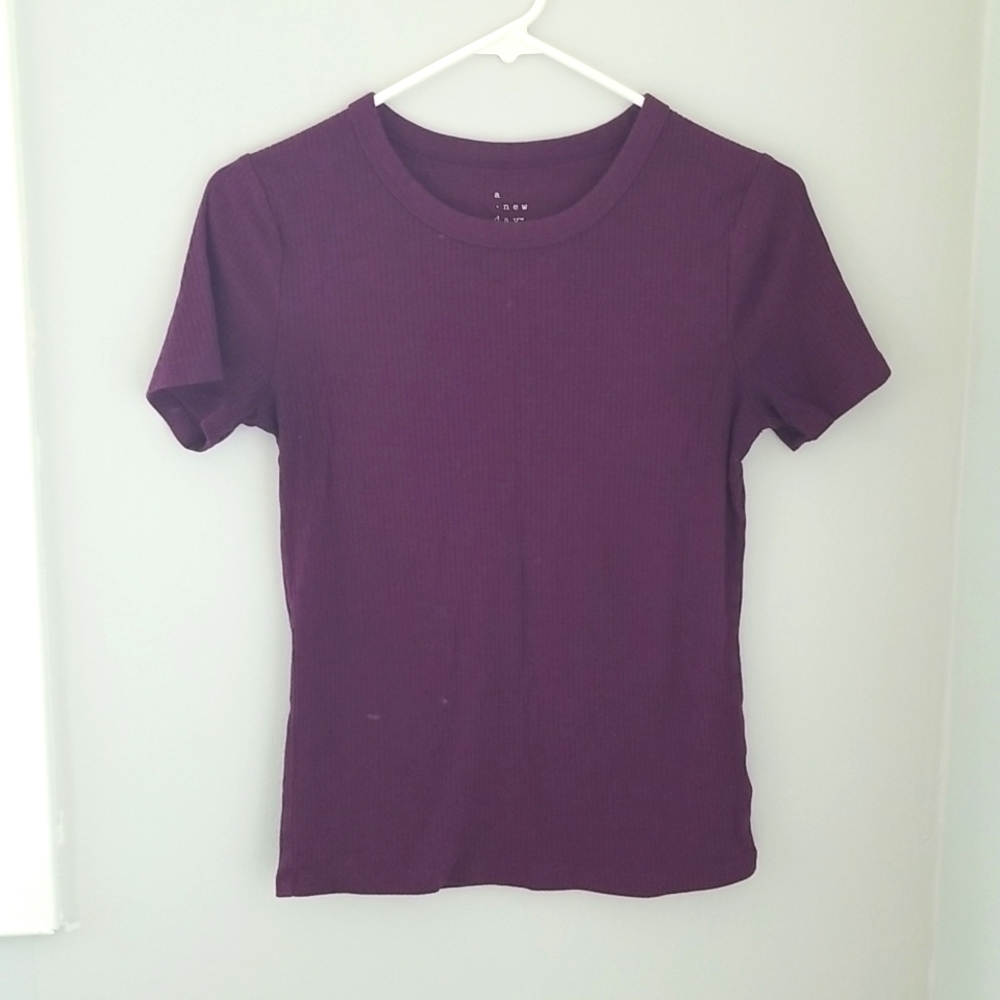 A New Day Ribbed T-shirt